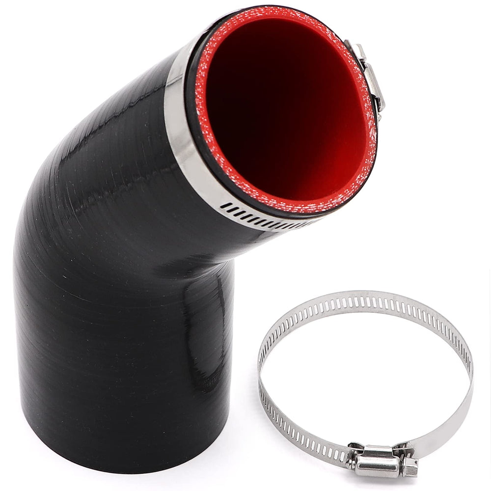 Ingoulut included T-bolt clamps for secure installation