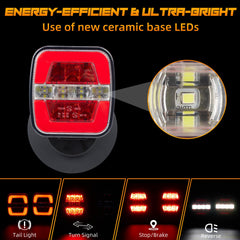 inhtgeas 2.4GHz dual-channel transmission with reliable range for large vehicles