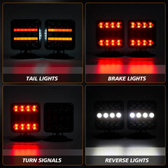 inhtgeas magnetic trailer light base with rubber coating grips metal surface securely