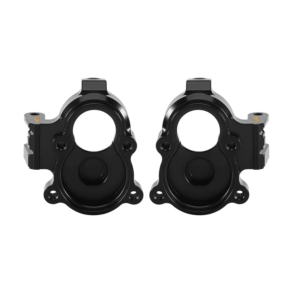 INJORA brass steering knuckles cap set in premium brass finish for Redcat.