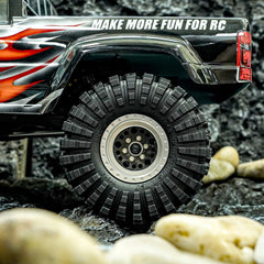 Designed for 1/10 scale crawlers with balanced 100g weight.