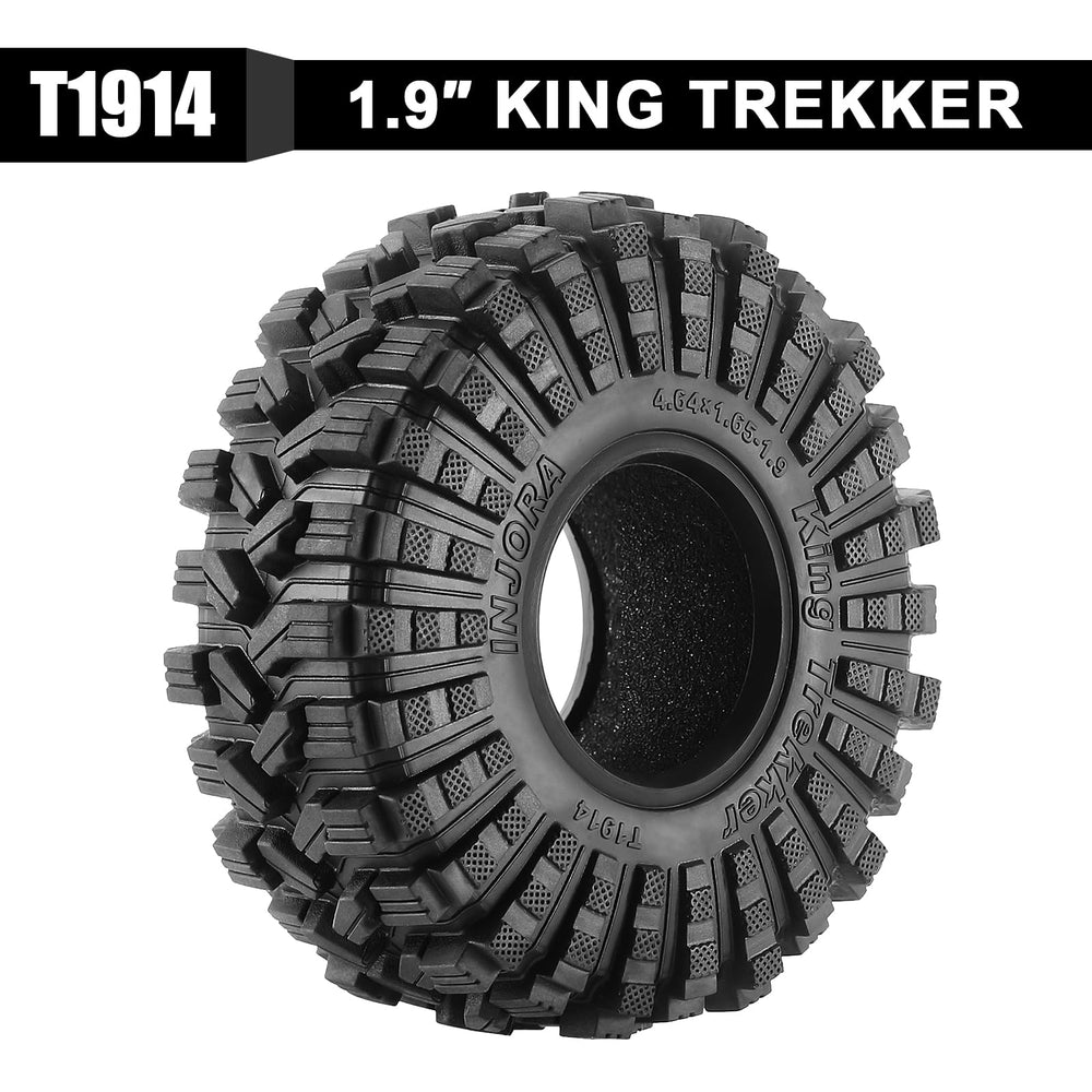 Tread sip pattern enhances traction across dirt, stones, and mud.