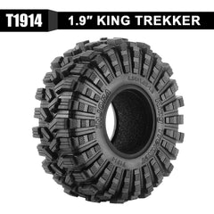 Tread sip pattern enhances traction across dirt, stones, and mud.