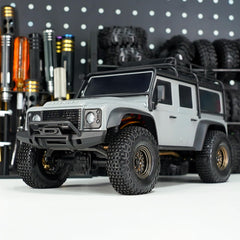 INJORA S5 compatible with 1/18 and 1/24 crawlers for versatile setups.