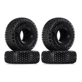 INJORA S5 60x20mm XHX pin tire, front view, enhances crawler agility.