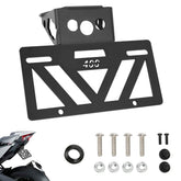 INKUDRI Ninja 400 Fender Eliminator bracket side view improves bike silhouette