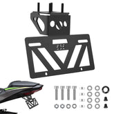 INKUDRI Ninja ZX6R Fender Eliminator front view highlights a cleaner rear profile