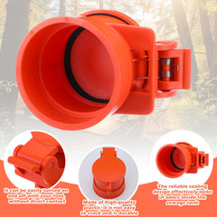 Innconee universal threaded-fit for easy screw-on attachment