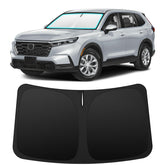 INSAUTO CR-V front window shade folds neatly for easy storage.