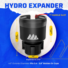 Integral Hydro Expander compatible with Hydro Flask, YETI, RTIC, Nalgene and more