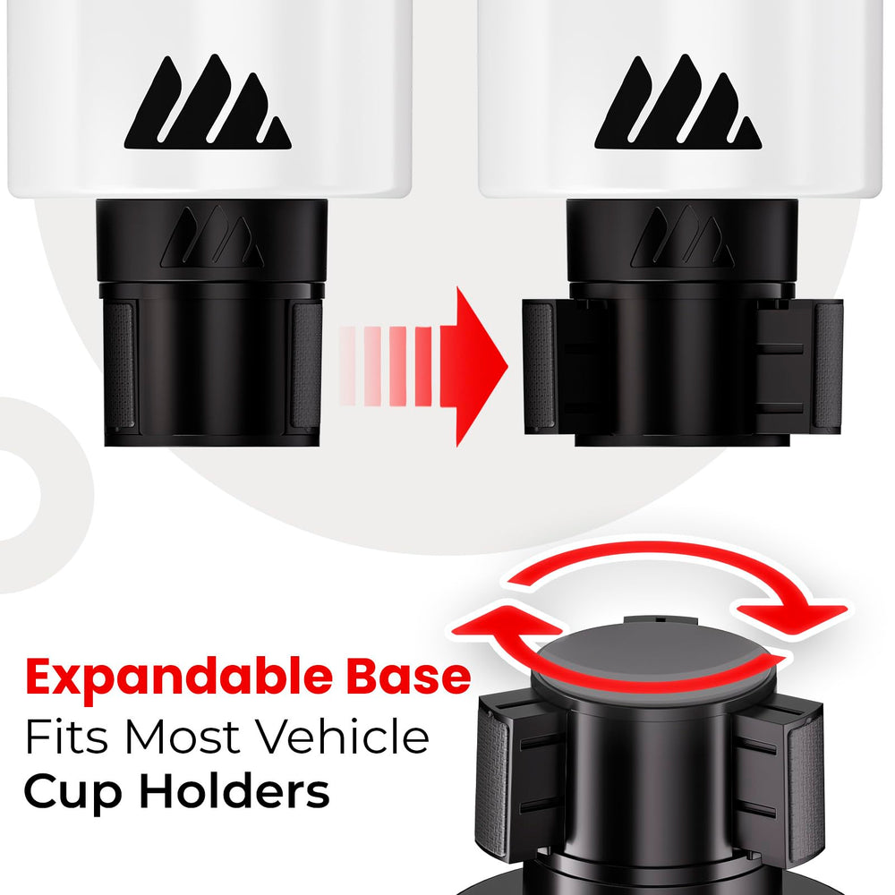 Integral Ultimate Expander features mug handle slot for easy mug placement