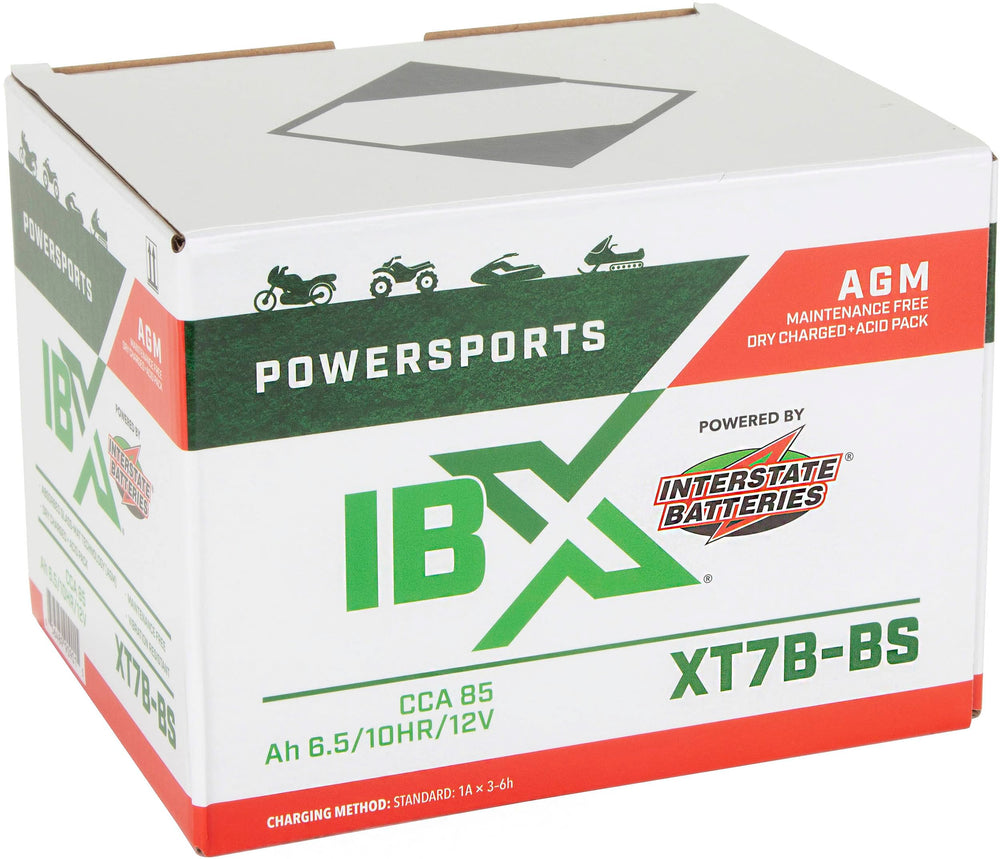 Interstate Batteries YT7B-BS dry-pack installation view for quick setup.