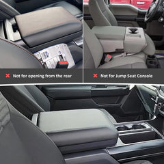 INTGET armrest lid for Ford F-150 protects leather and resists spills.