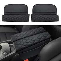 INTGET center console armrest cover in top view protects the Rogue lid