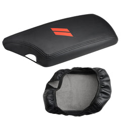 INTGET Challenger armrest cover in use protecting the lid during rides