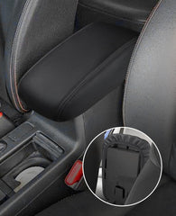 INTGET front-view shows seamless integration of the Forester console cover