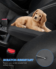 INTGET wrinkle-free design preserves original look without bulk on Forester console