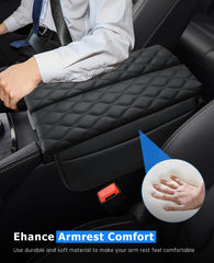 INTGET easy-install guide for Rogue armrest cover from back seat