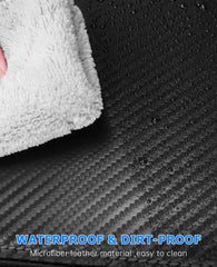 INTGET durable leather material offers long-lasting protection against spills and pet claws