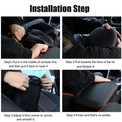 INTGET wrinkle-free fit wraps the console lid for a seamless look.