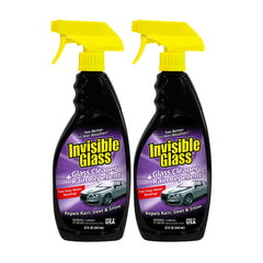Invisible Glass 92184-2PK bottle and packaging for exterior glass care