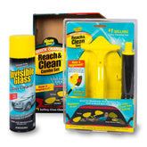 Invisible Glass Reach & Clean Tool extended handle reaching tight spaces for easier cleaning