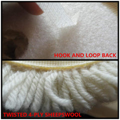 INZOEY pad with reinforced backing for extended life.
