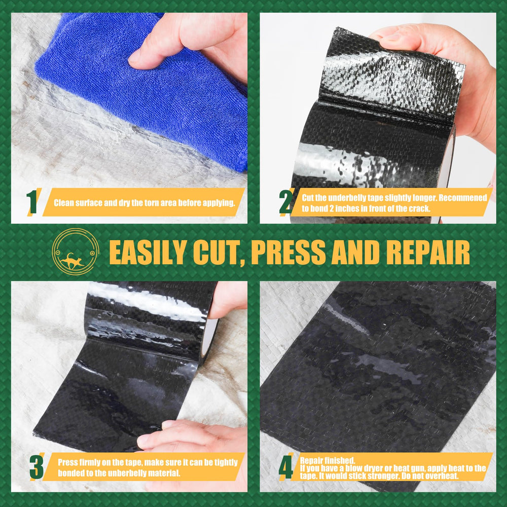 IONCAT RV Underbelly Tape easy-apply process for quick fixes