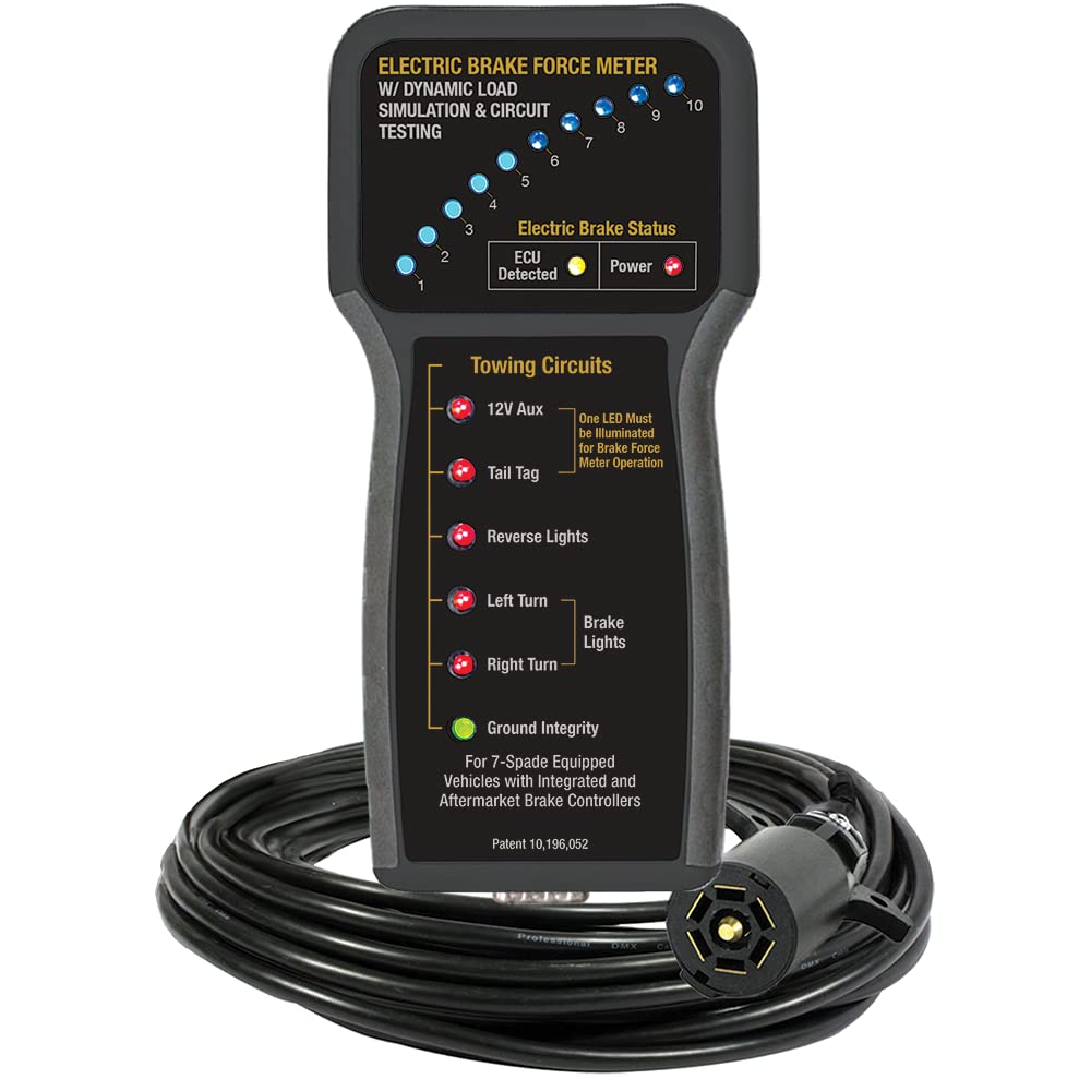 IPA 9107B brake meter front view for quick on-vehicle diagnostics.