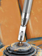 Innovative Products of America grease rejuvenator kit in use to flush joints