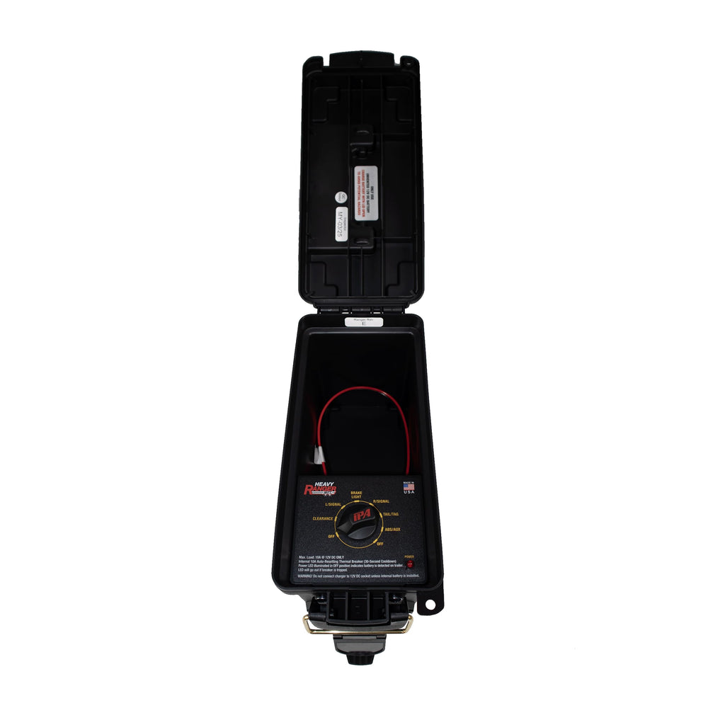IPA Heavy Ranger MUTT includes trickle charger for on-site maintenance.