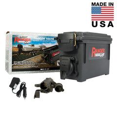 Compact dimensions help you store the tester in a vehicle or toolbox
