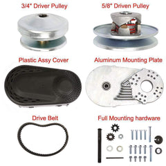 IPARTS EXPERT driver pulley 3/4-inch enables compatible torque conversion.