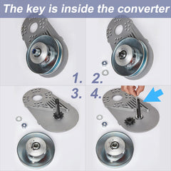IPARTS EXPERT torque-converter kit supports smooth acceleration for go-karts