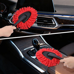 IPELY car and home detailing with a versatile dusting tool