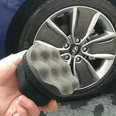 IPELY wave pattern tire dressing pad evenly distributes product on tire surface