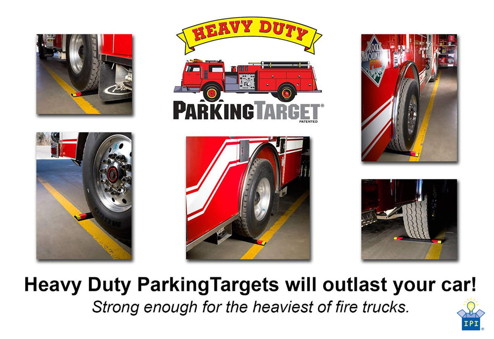 IPI ParkingTarget protects vehicles and walls without intrusive mounting.