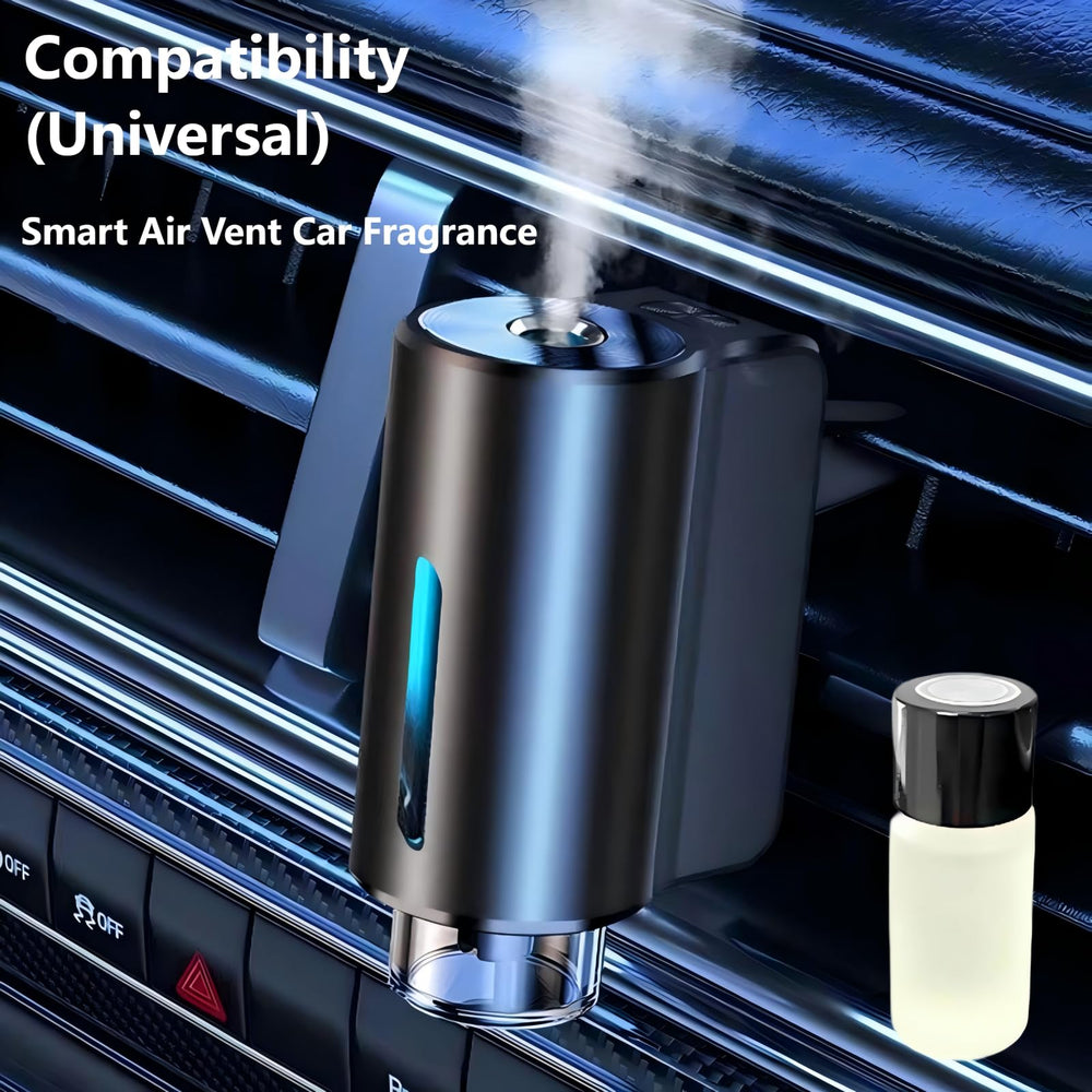 IQQI universal fit vent mount compatibility for smart car fresheners.