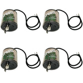 iRhapsody 2-pin 12V LED flasher relay front view for automotive turn signals.
