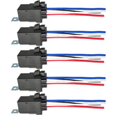 irhapsody 4-pin waterproof relay front view with rugged housing for harsh conditions.