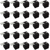 iRhapsody relay 12V front view showing compact 5-pin SPDT design for automotive use.