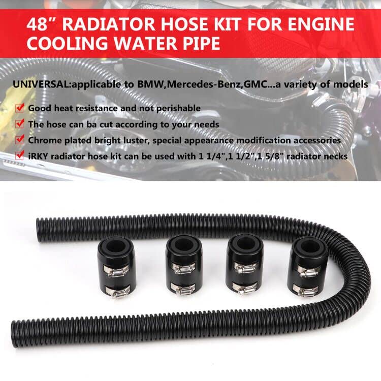 iRKY rubber reducers and adapters enable multiple neck sizes for universal compatibility.