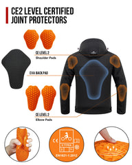 IRON JIA'S jacket dual-pocket design provides secure storage on the go.