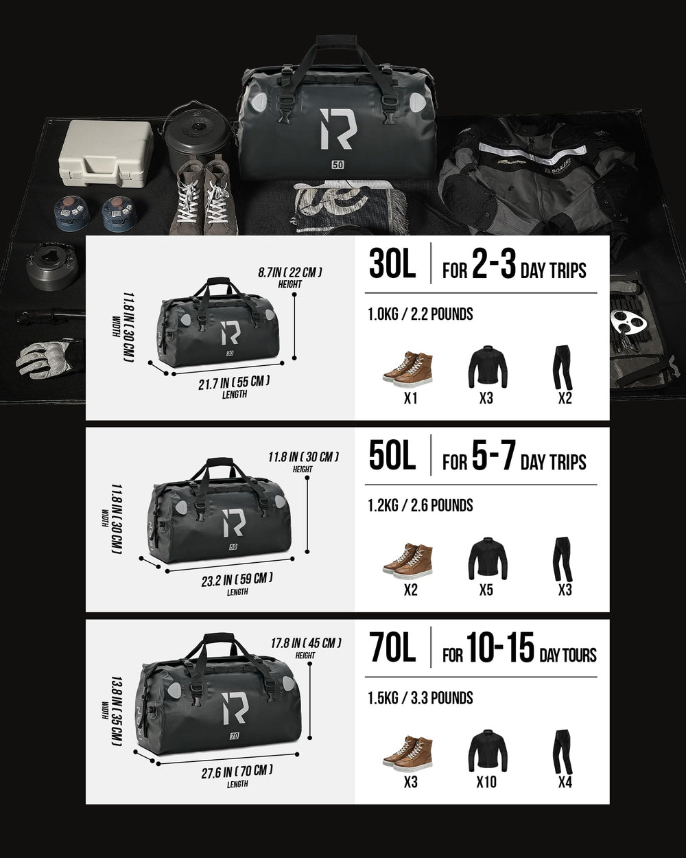 IRON JIA'S reflective design enhances night safety