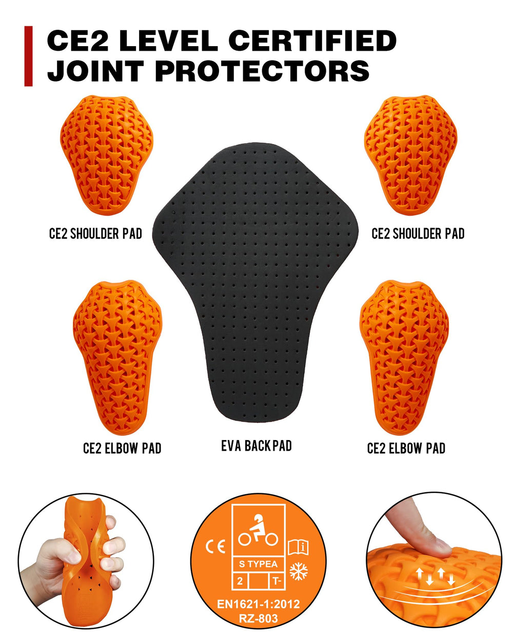 IRON JIA'S jacket with zippered pockets for secure storage