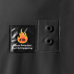 Ironwear 9221FR cape feature providing extra wind protection
