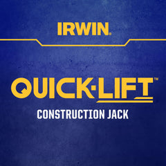 IRWIN Quick-Lift 330lb capacity delivers sturdy support for mid-size loads.