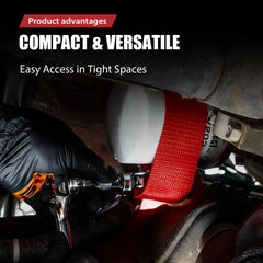 ISDOHS 3529D compact profile enables access to tight spaces during filter changes.