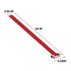 ISDOHS 3529D nylon strap close-up showing durable, oil-resistant design.