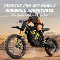 ISDOHS durable PP construction for rugged trails and daily riding.